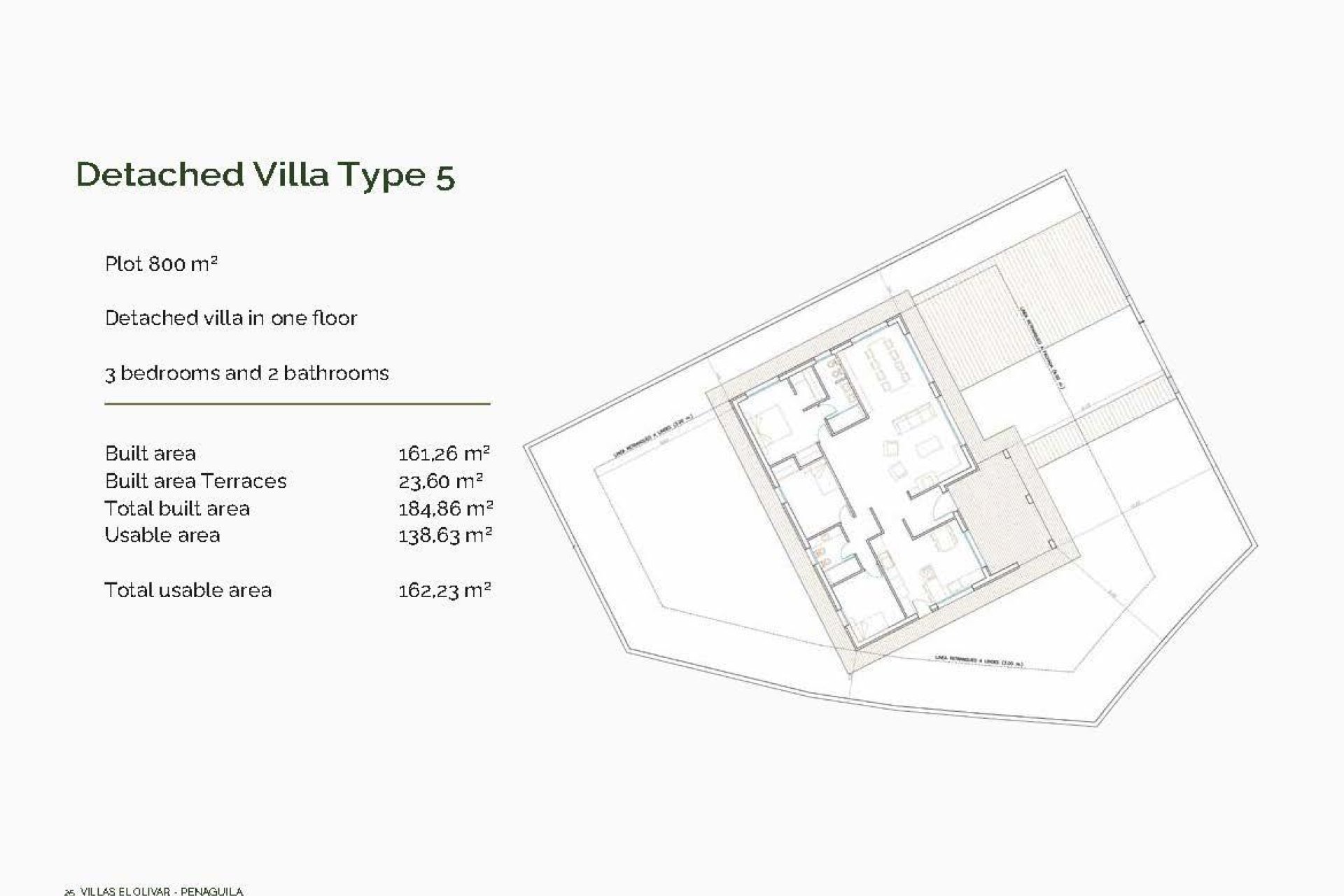 Obra nueva - Villa - Penàguila