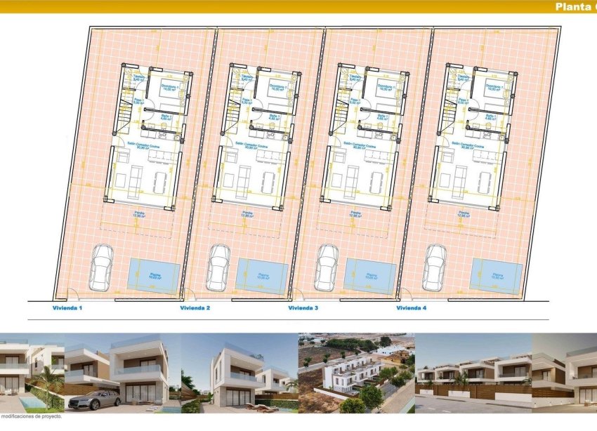 Obra nueva - Villa - Pilar de la Horadada - pueblo