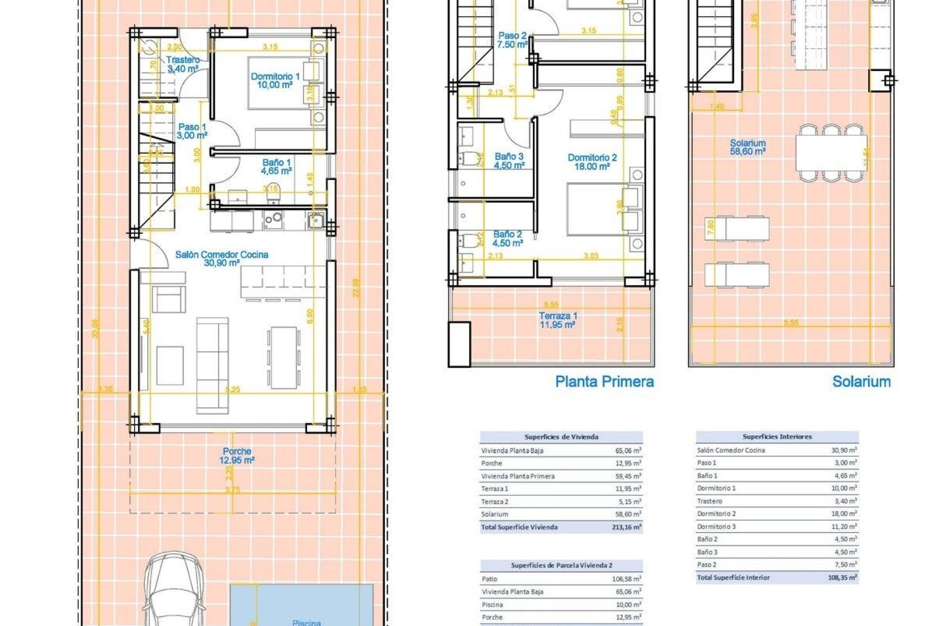 Obra nueva - Villa - Pilar de la Horadada