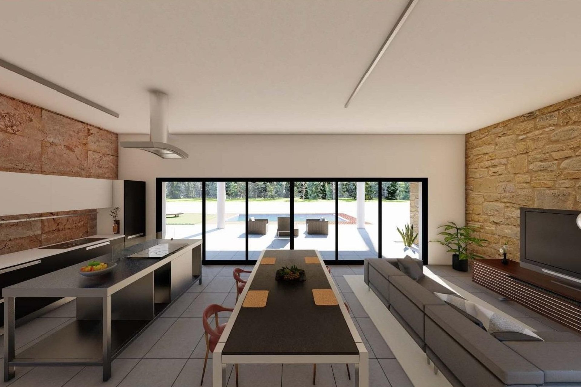 Obra nueva - Villa - Pinoso - Campo