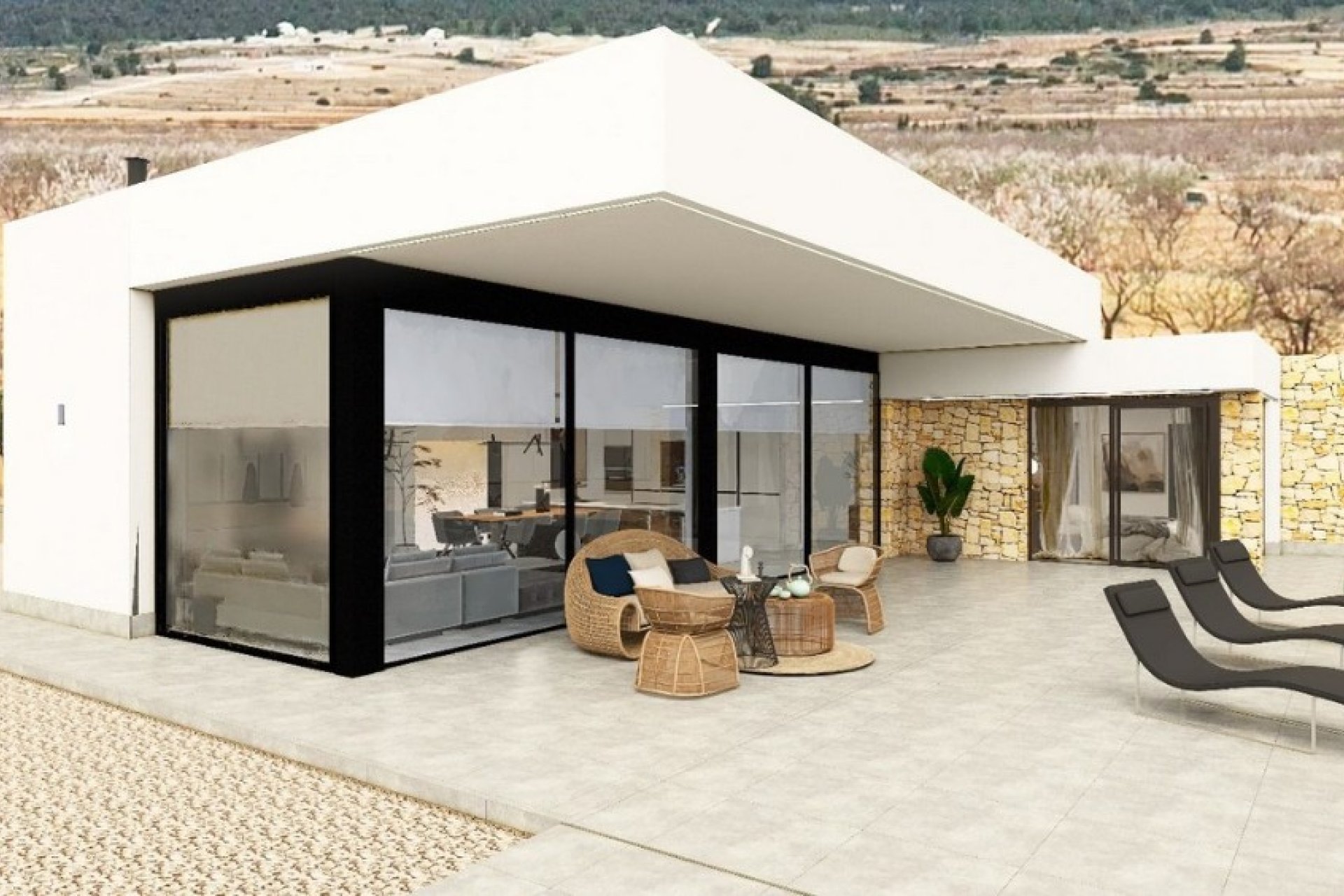 Obra nueva - Villa - Pinoso - Lel