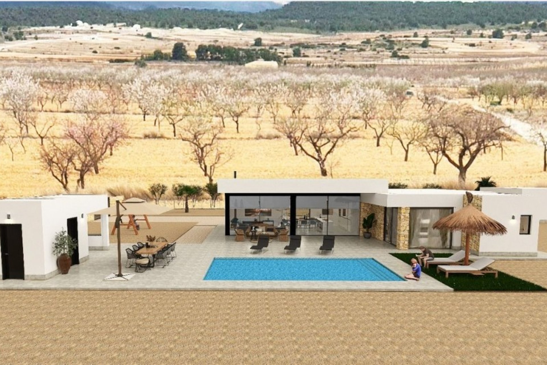 Obra nueva - Villa - Pinoso - Lel