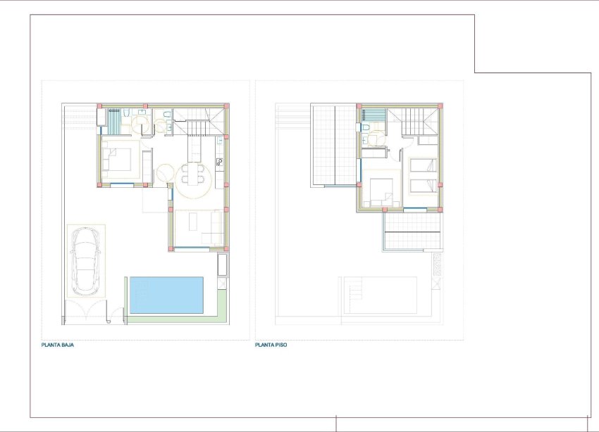 Obra nueva - Villa - San Fulgencio - Polideportivo