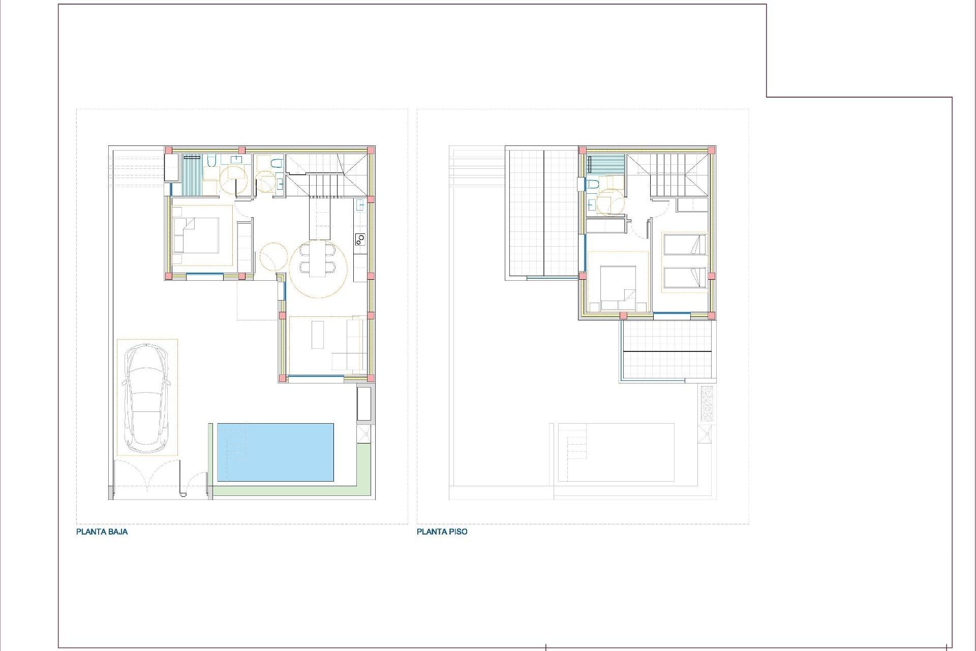 Obra nueva - Villa - San Fulgencio - Polideportivo