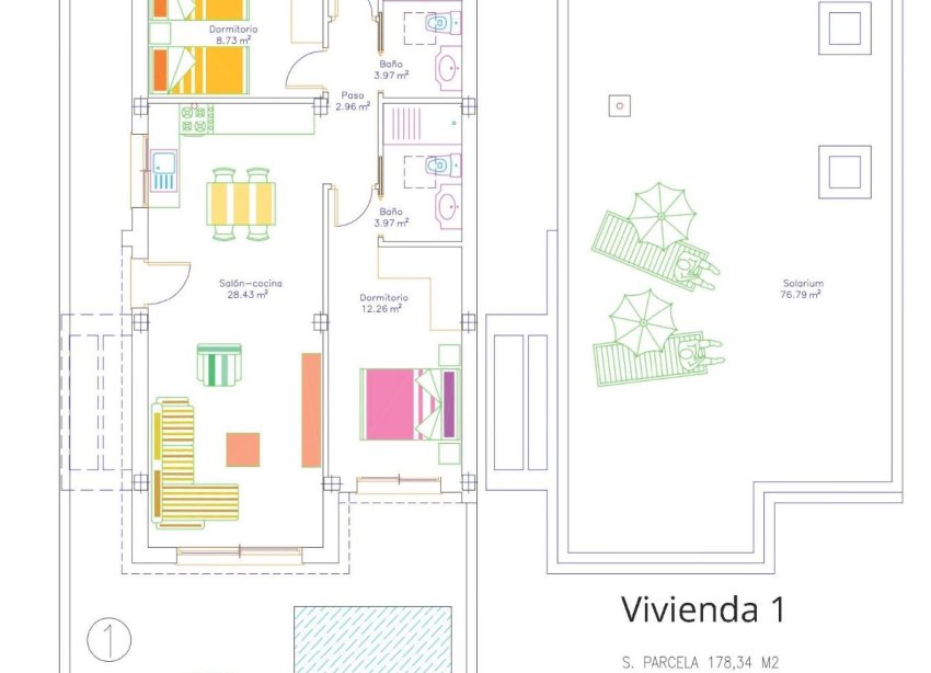 Obra nueva - Villa - San Javier - pueblo