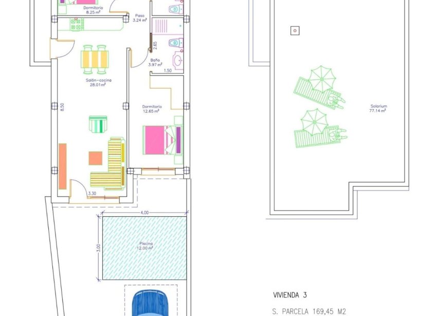 Obra nueva - Villa - San Javier - pueblo