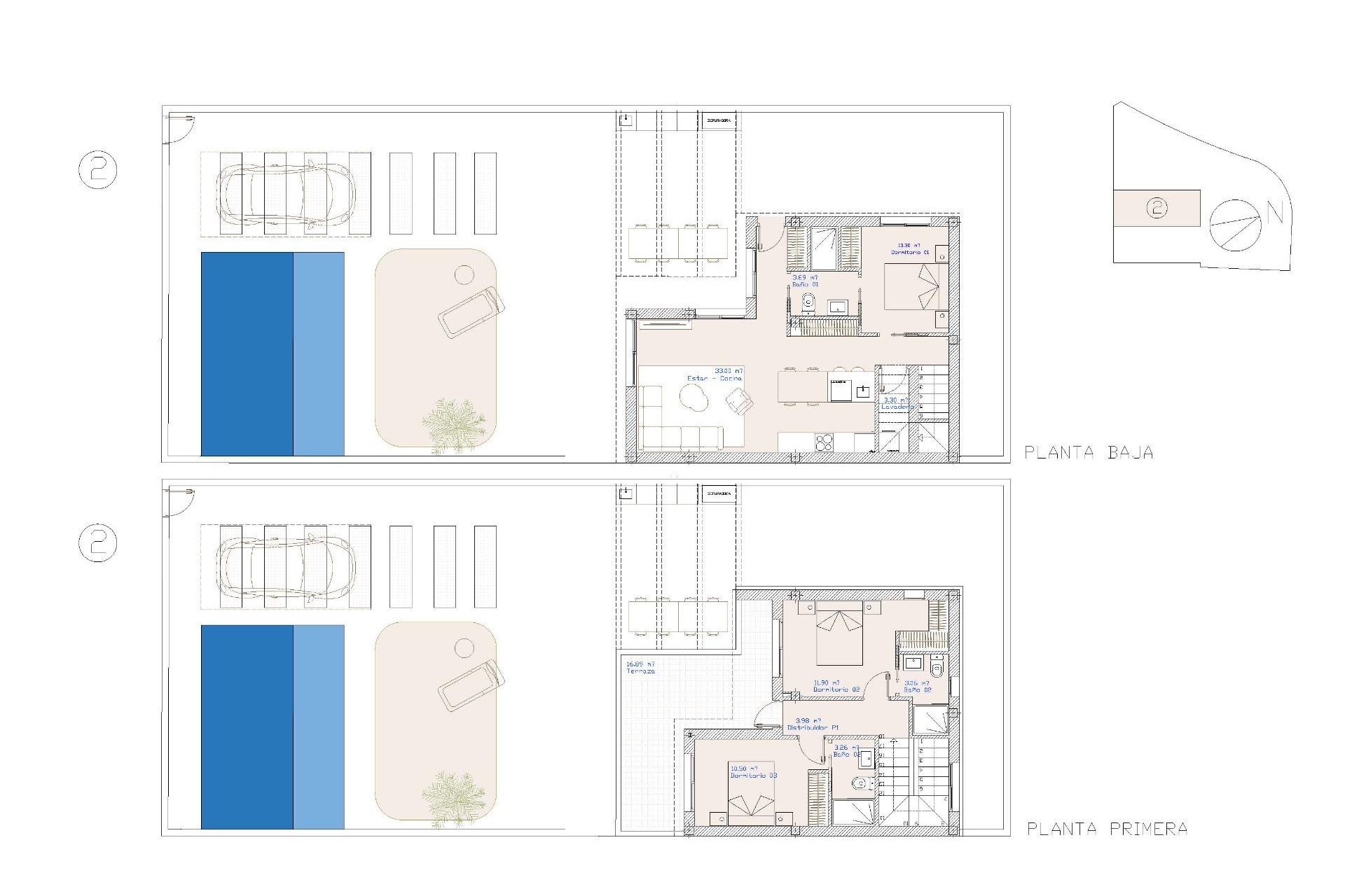 Obra nueva - Villa - San Pedro del Pinatar - San Pedro De Pinatar