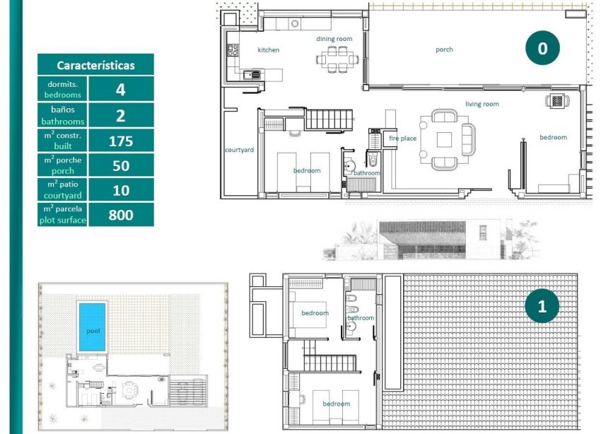 Obra nueva - Villa - Sucina - Peraleja Golf
