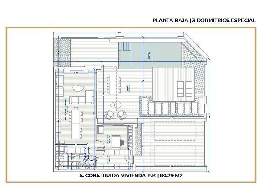 Obra nueva - Villa - Torre Pacheco - Roldán