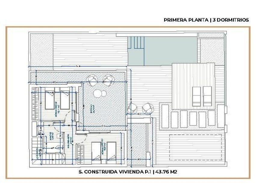 Obra nueva - Villa - Torre Pacheco - Roldán