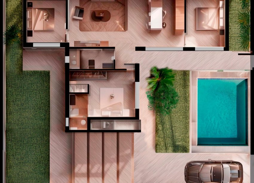 Obra nueva - Villa - Torre Pacheco - Roldán