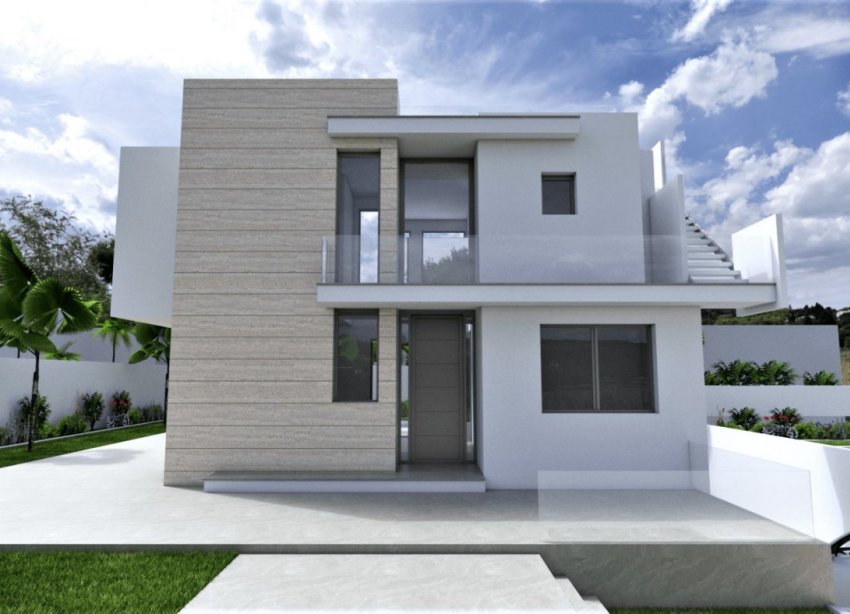 Obra nueva - Villa - Torrevieja - Aguas Nuevas 1