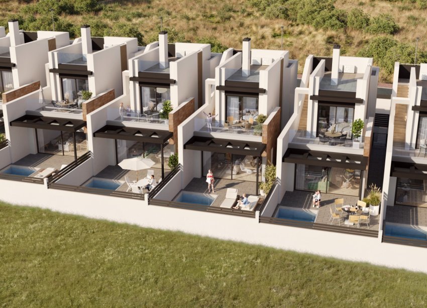 Obra nueva - Villa - Torrevieja - Aguas Nuevas