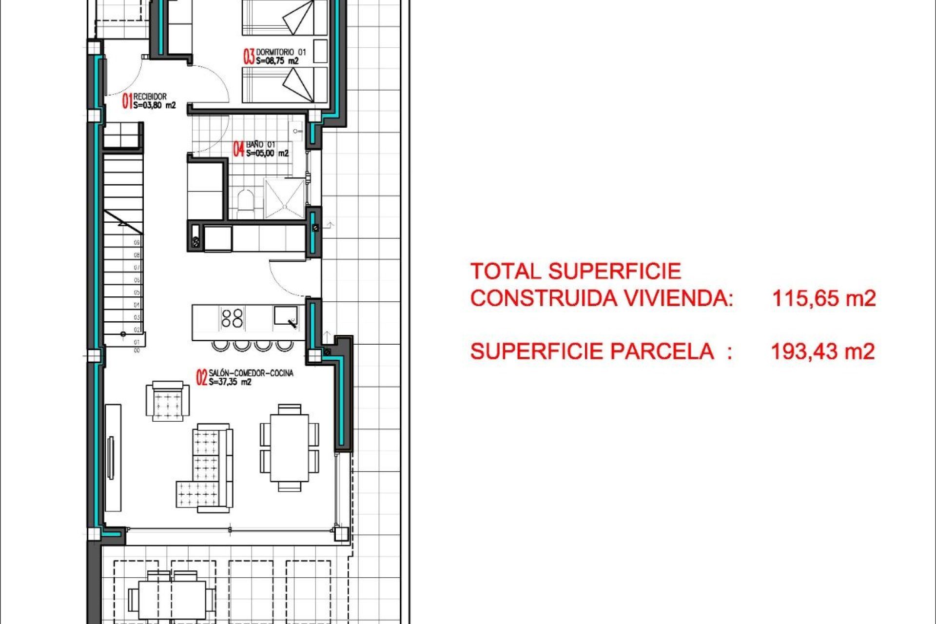 Obra nueva - Villa - Torrevieja - Aguas Nuevas