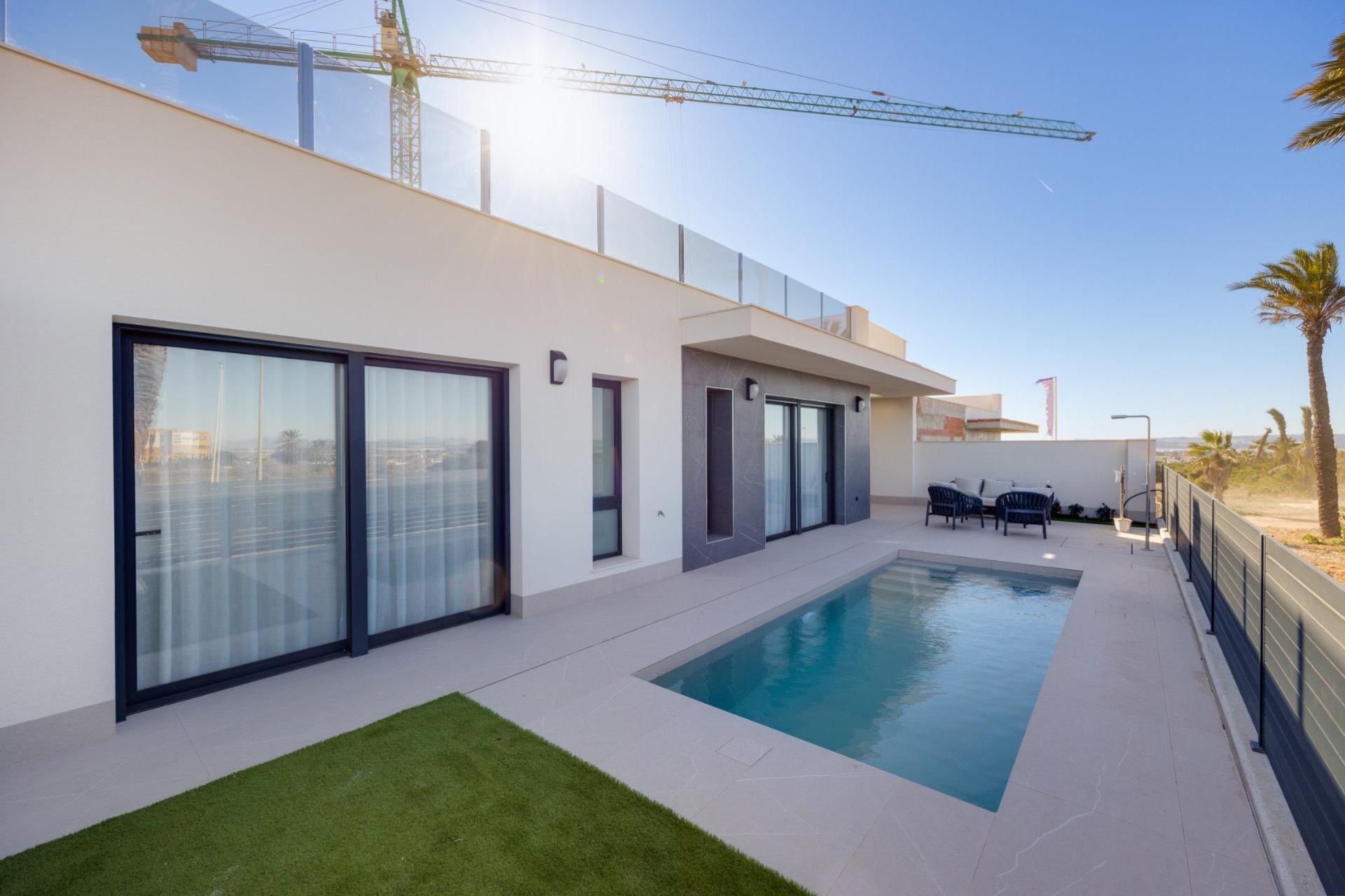 Obra nueva - Villa - Torrevieja - Aguas Nuevas