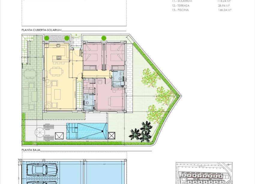 Obra nueva - Villa - Torrevieja - Aguas Nuevas