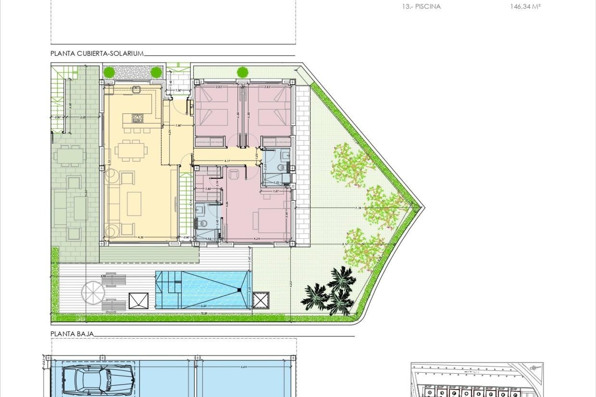 Obra nueva - Villa - Torrevieja - Aguas Nuevas