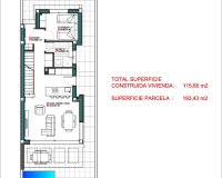 Obra nueva - Villa - Torrevieja - Aguas Nuevas