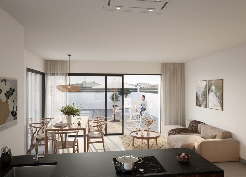 Obra nueva - Villa - Torrevieja - Aguas Nuevas