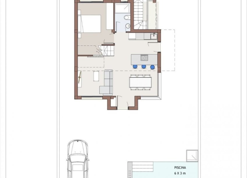 Obra nueva - Villa - Vera