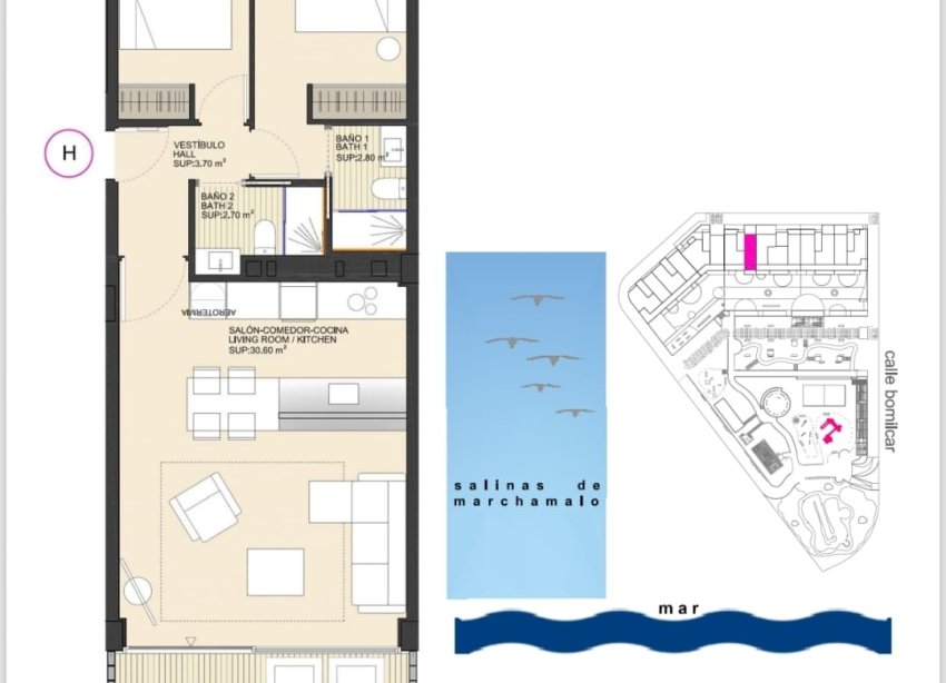 Resale - Apartment / Duplex - La Manga del Mar Menor