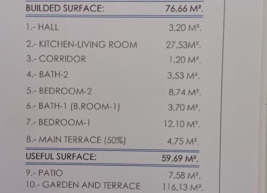 Resale - Apartment - Orihuela Costa - Villamartín