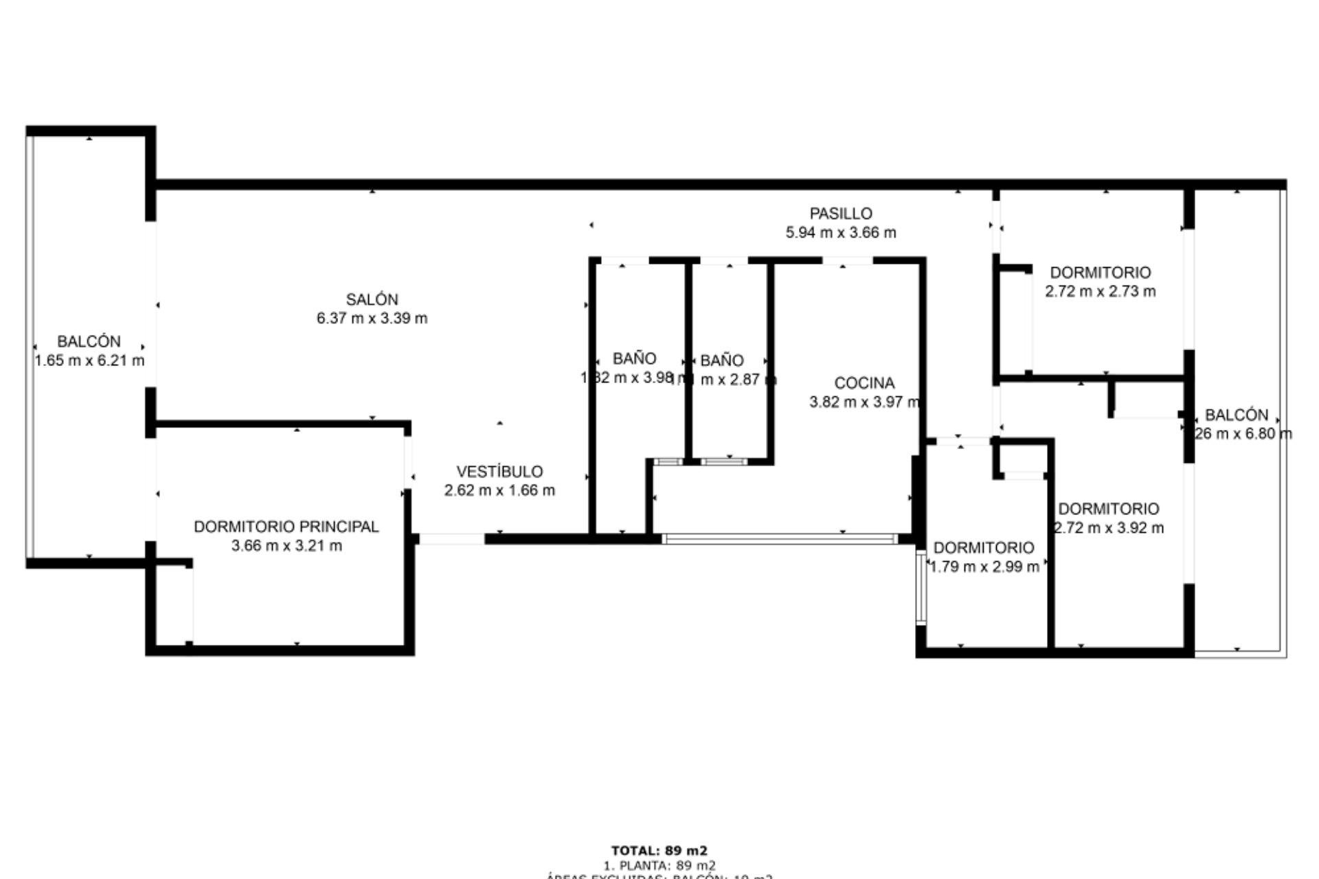 Resale - Apartment - Torrevieja - Playa del cura