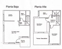 Resale - Duplex / Two-storey apartment - Orihuela Costa - La Regia