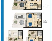 Resale - Townhouse / Terraced House - Orihuela Costa - Las Filipinas