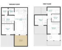 Resale - Townhouse / Terraced House - Orihuela - Urbanización Perla del Mar