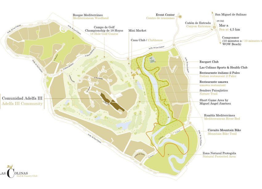 Reventa - Villa - Orihuela Costa - Las Colinas Golf