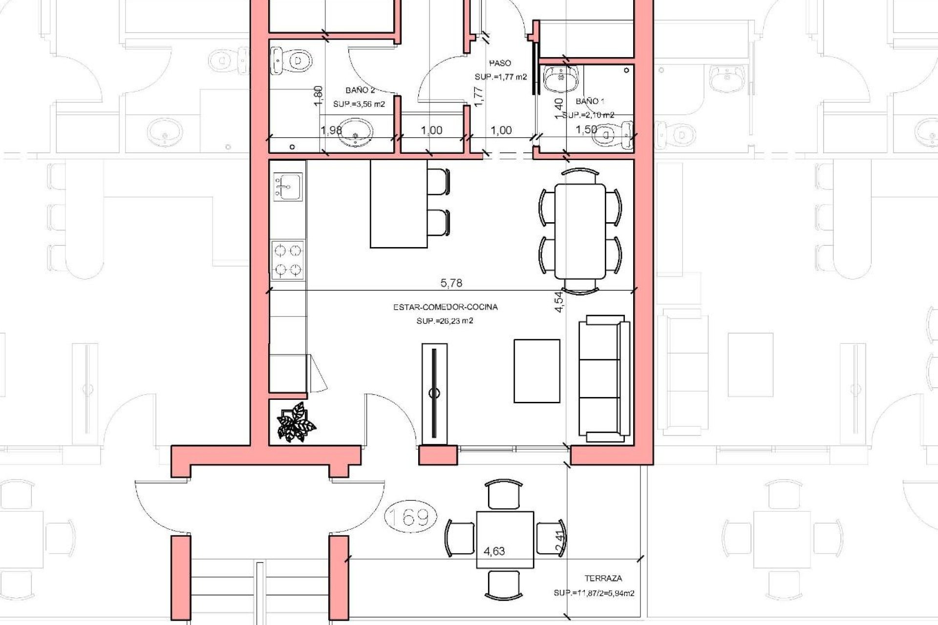 Rynek Pierwotny - Apartament / Duplex - Fuente Álamo - Fuente Alamo