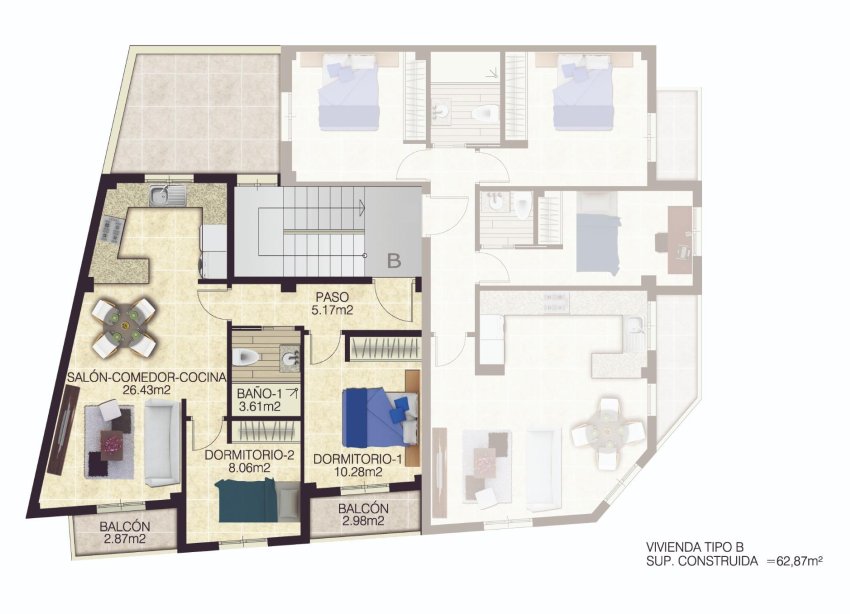 Rynek Pierwotny - Apartament - Jacarilla - pueblo