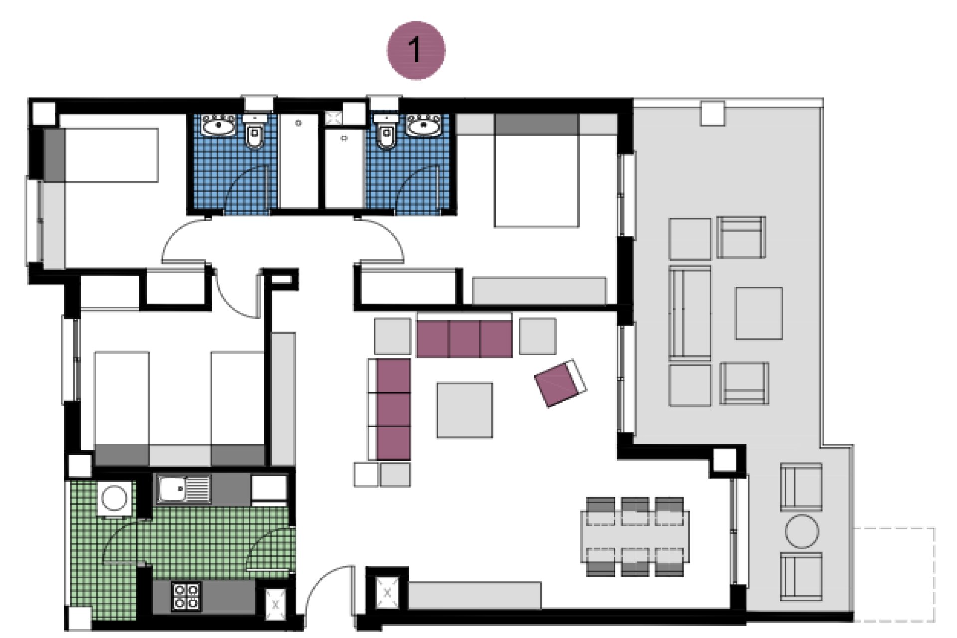 Rynek Pierwotny - Apartament - Orihuela Costa - Mil Palmeras