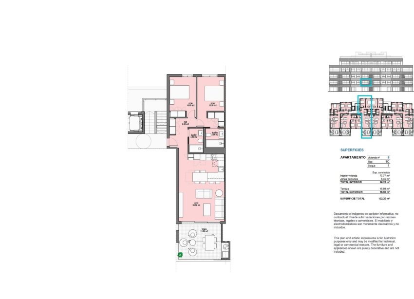 Rynek Pierwotny - Apartament - Torre Pacheco
