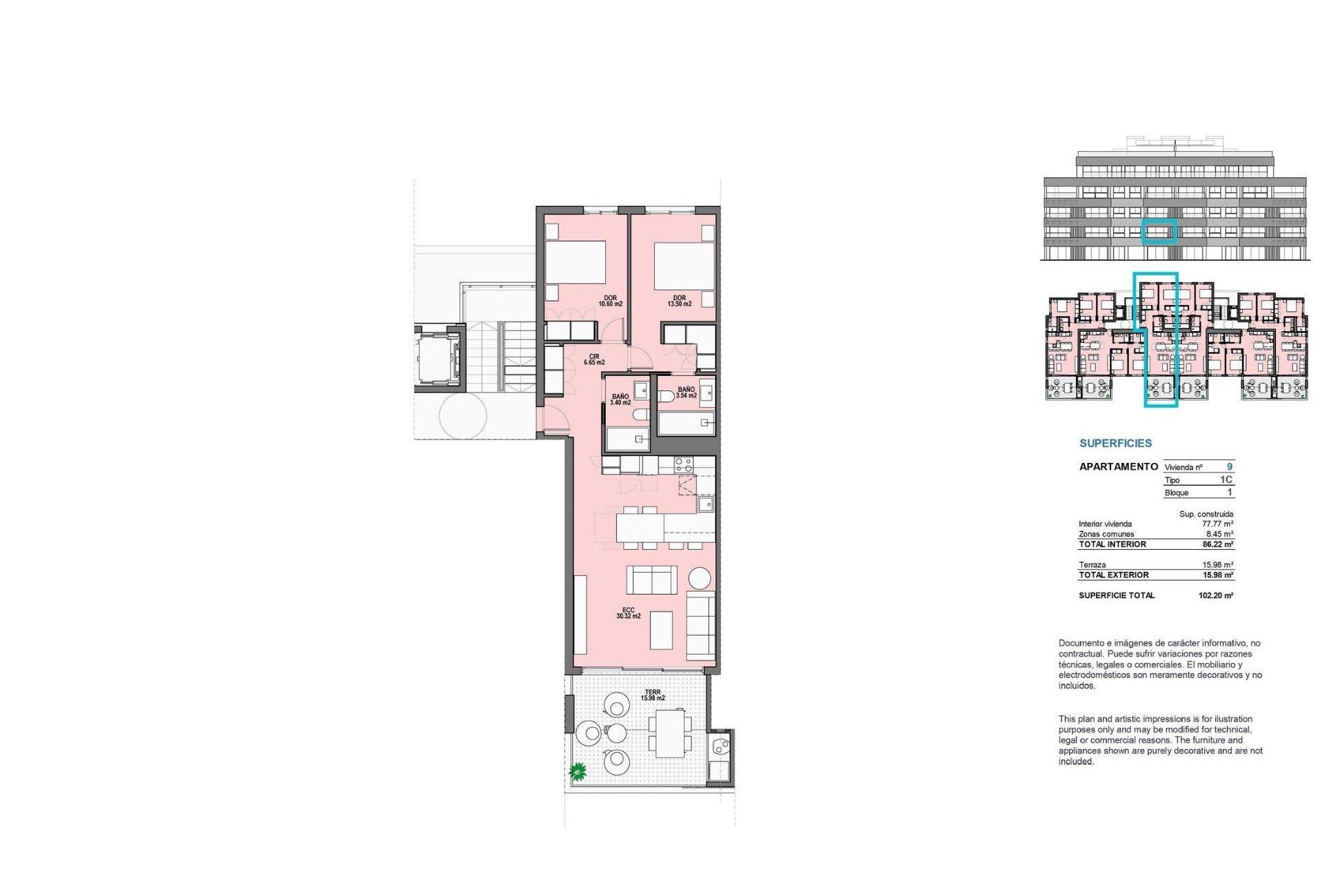 Rynek Pierwotny - Apartament - Torre Pacheco