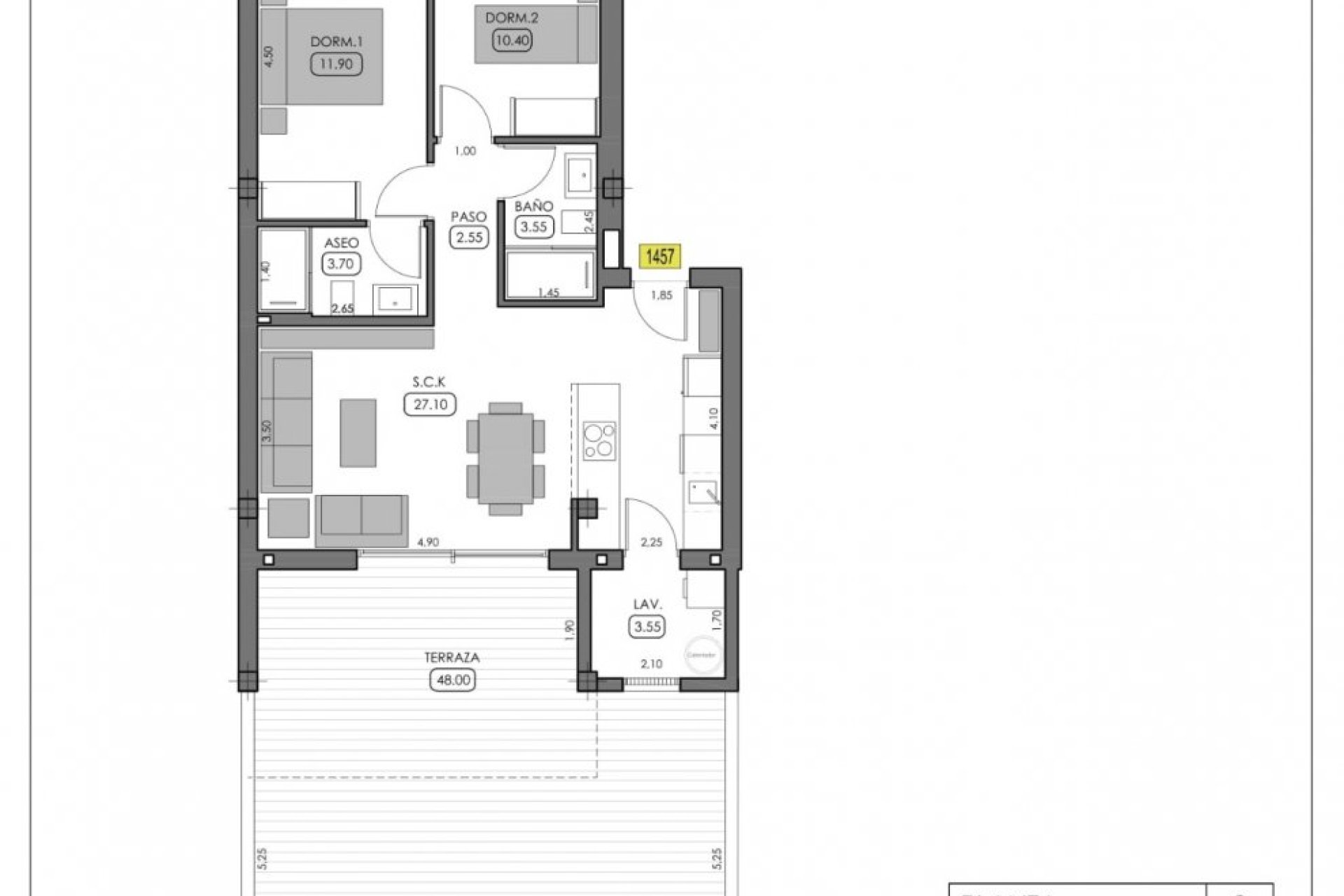 Rynek Pierwotny - Bungalow / Domek parterowy - Algorfa - La Finca Golf