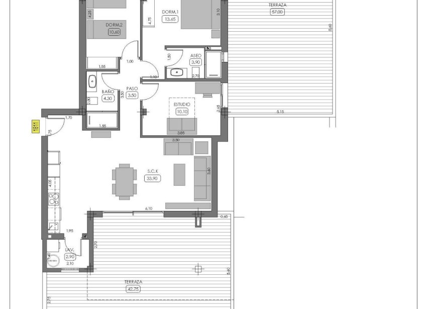 Rynek Pierwotny - Bungalow / Domek parterowy - Algorfa - La Finca Golf