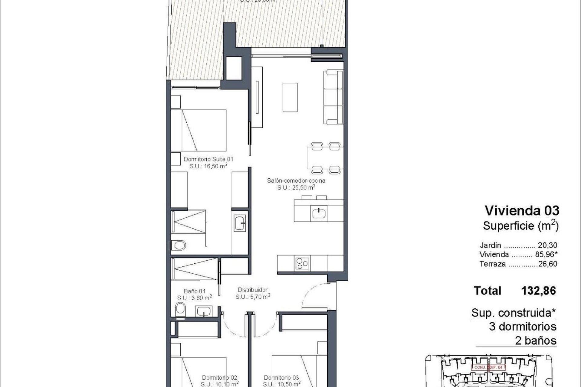 Rynek Pierwotny - Bungalow / Domek parterowy - Ciudad Quesada - Lo Marabú