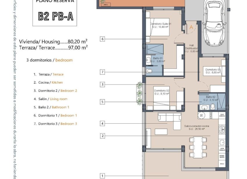 Rynek Pierwotny - Bungalow / Domek parterowy - Los Alcazares - Serena Golf