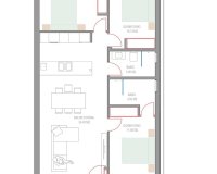 Rynek Pierwotny - Bungalow / Domek parterowy - Pilar de la Horadada - Parque del Mediterraneo