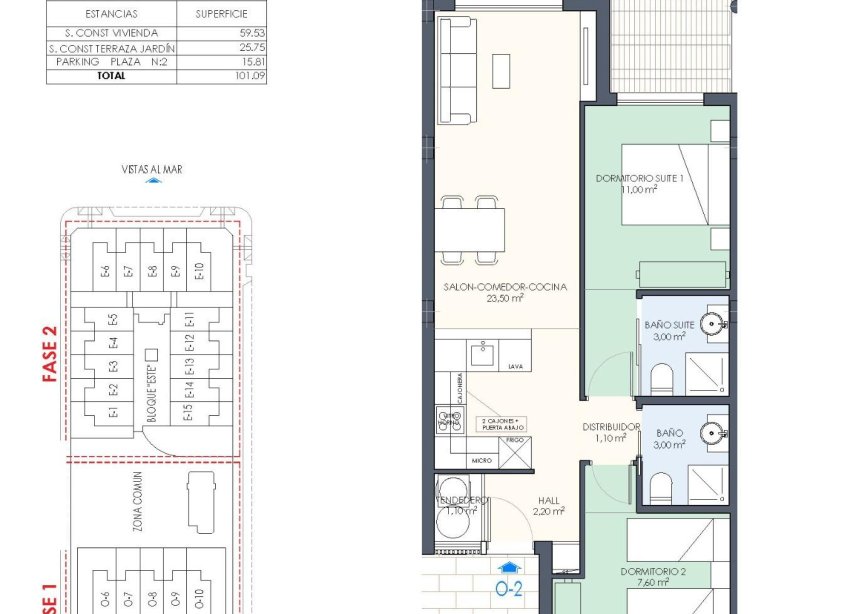 Rynek Pierwotny - Bungalow / Domek parterowy - Pilar de la Horadada - Playa de las Higuericas