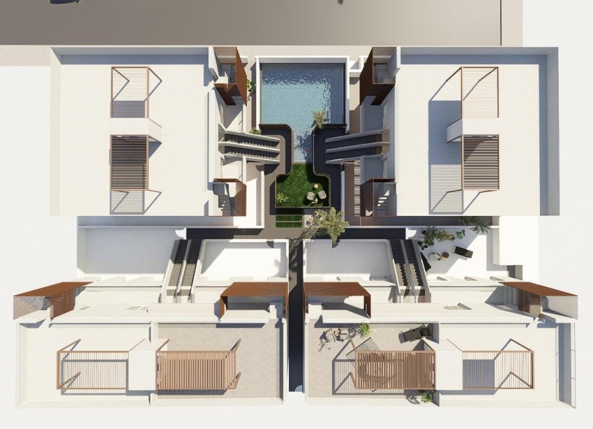 Rynek Pierwotny - Bungalow / Domek parterowy - Pilar de la Horadada - pueblo