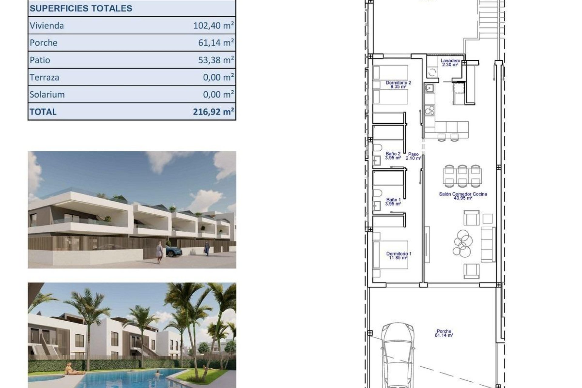 Rynek Pierwotny - Bungalow / Domek parterowy - Pilar de la Horadada - pueblo