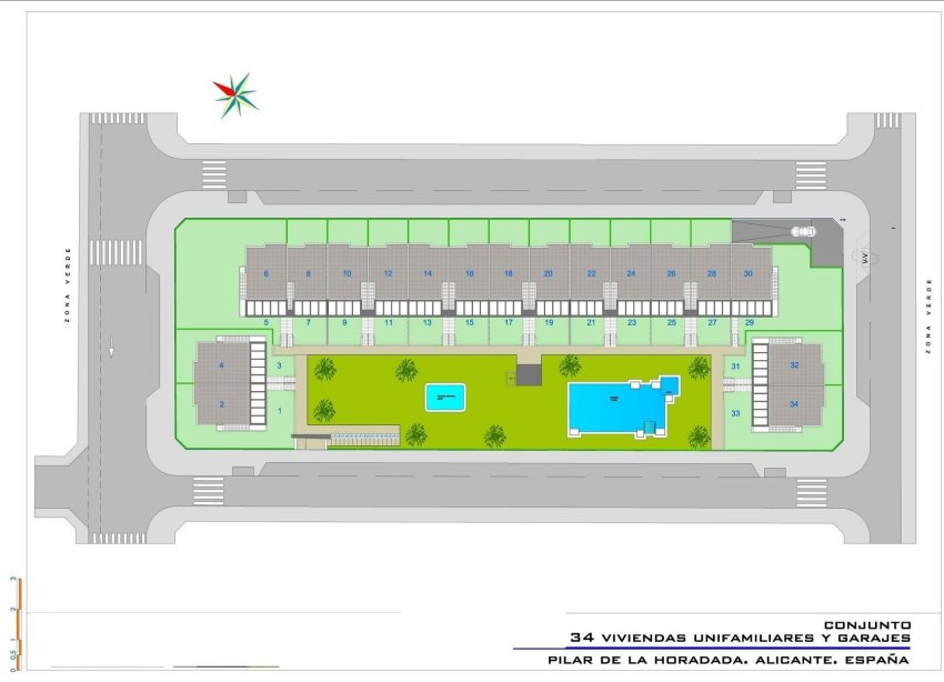 Rynek Pierwotny - Bungalow / Domek parterowy - Pilar de la Horadada - pueblo