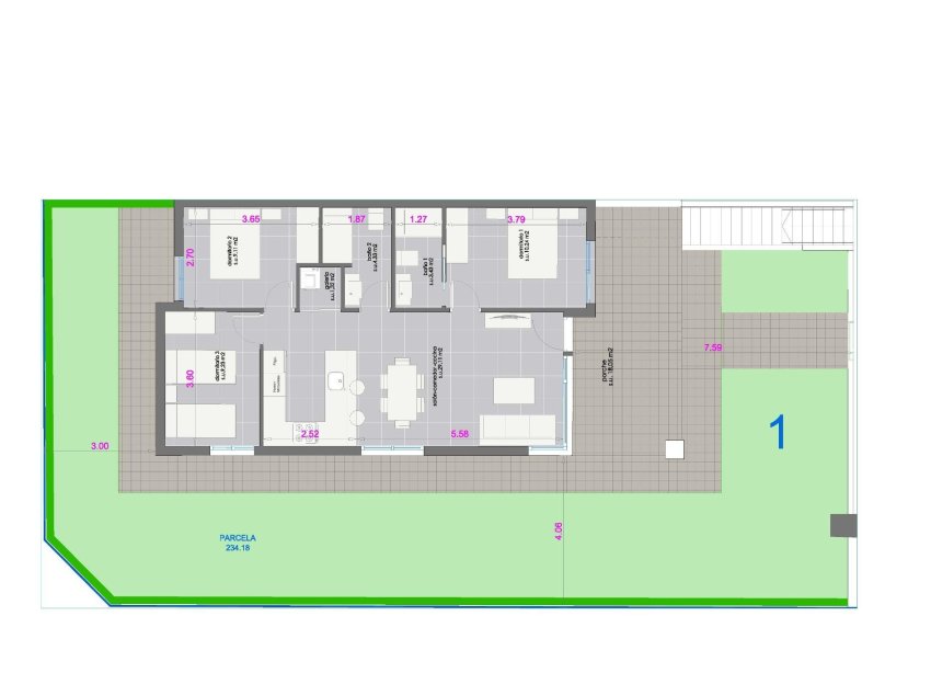 Rynek Pierwotny - Bungalow / Domek parterowy - Pilar de la Horadada