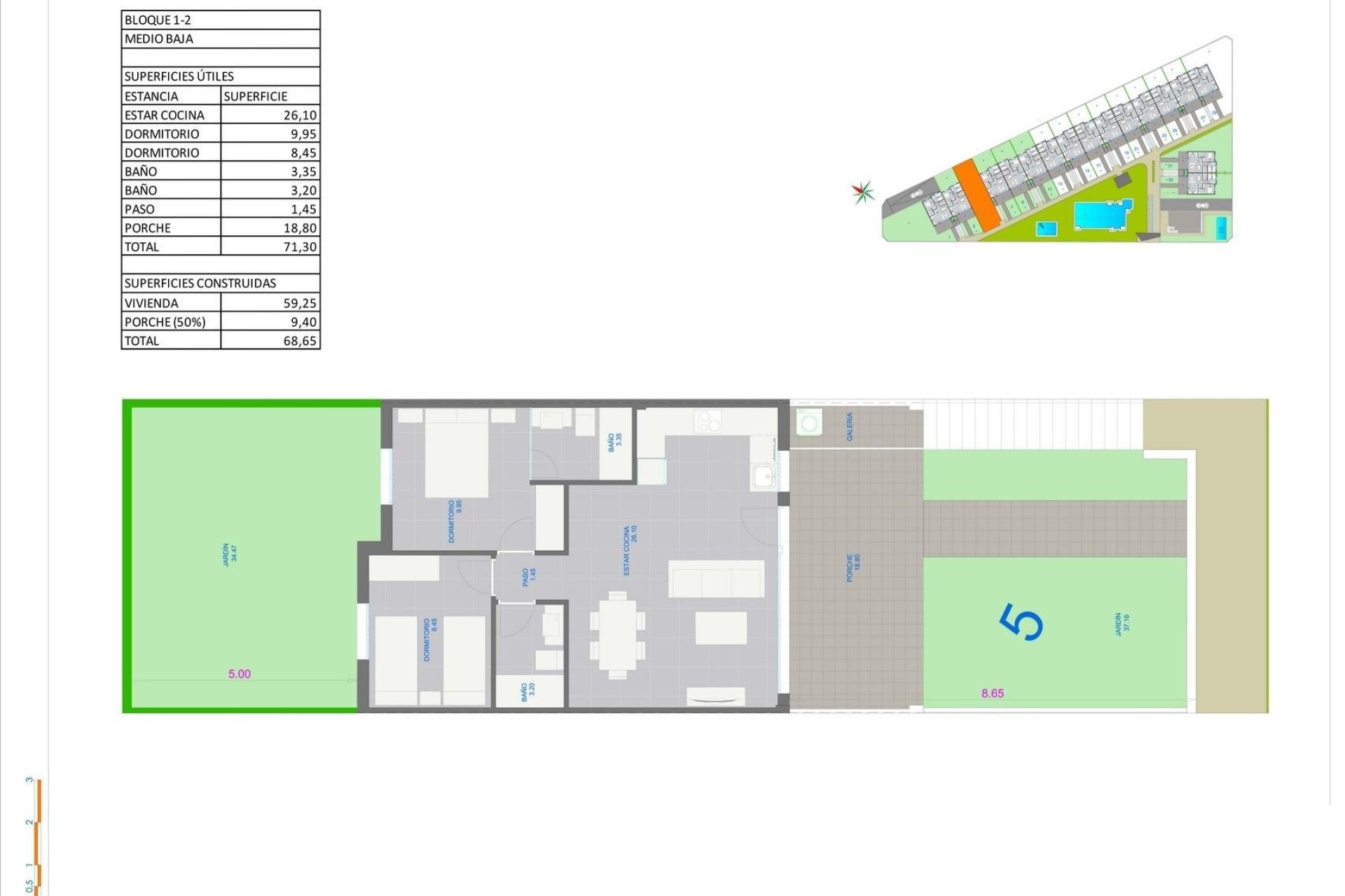 Rynek Pierwotny - Bungalow / Domek parterowy - Pilar de la Horadada