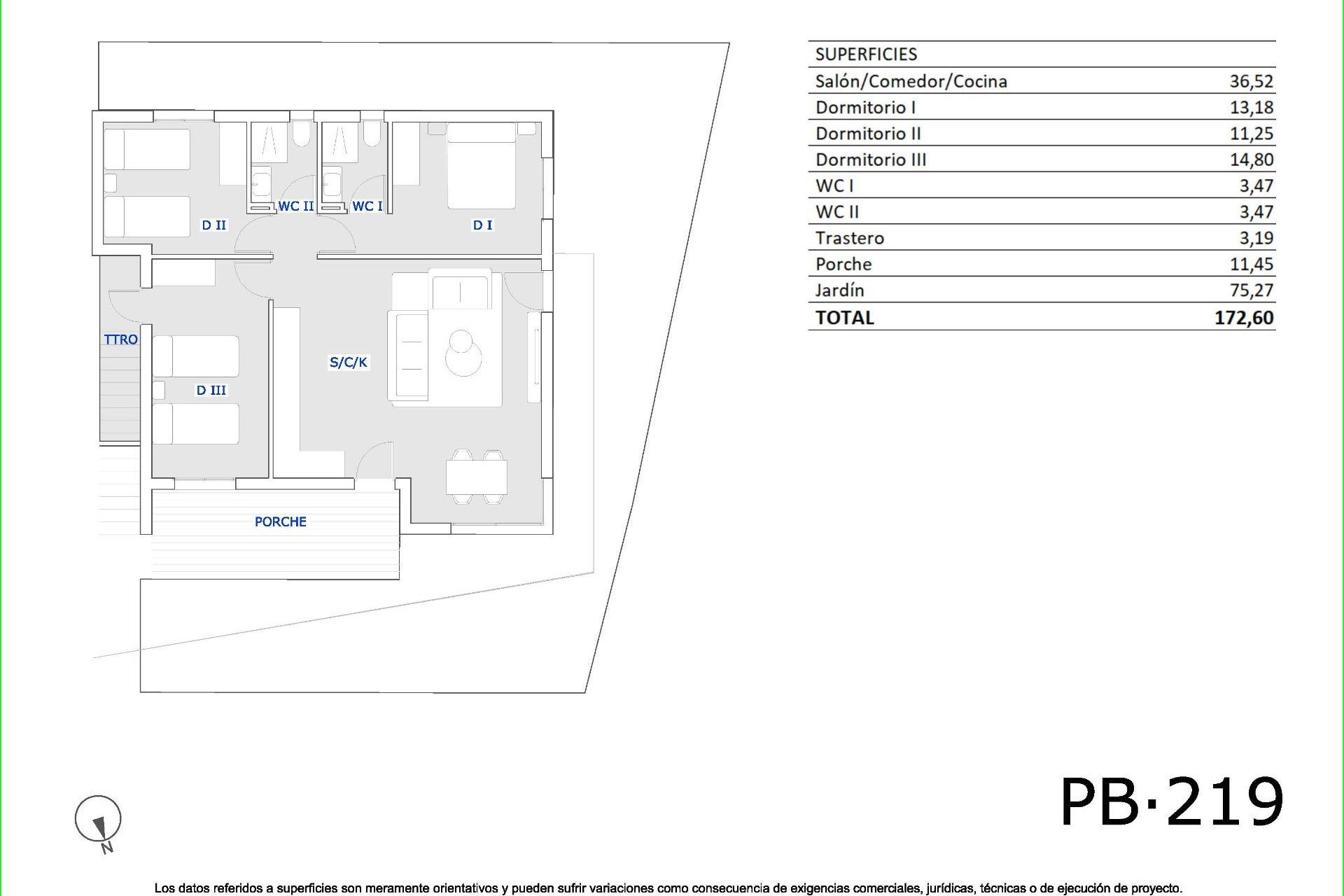 Rynek Pierwotny - Bungalow / Domek parterowy - San Miguel de Salinas - Pueblo