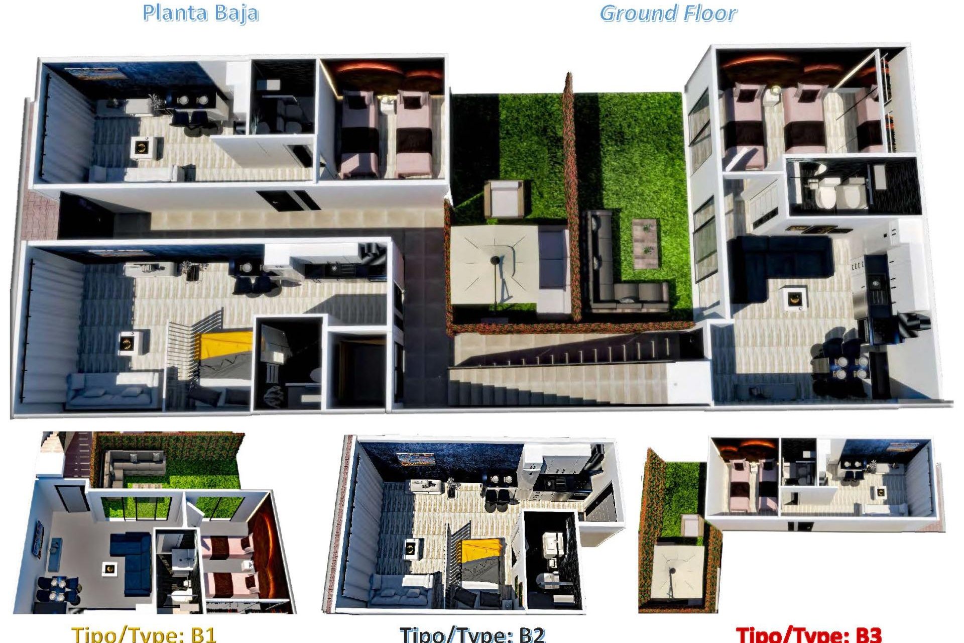 Rynek Pierwotny - Bungalow / Domek parterowy - Torrevieja