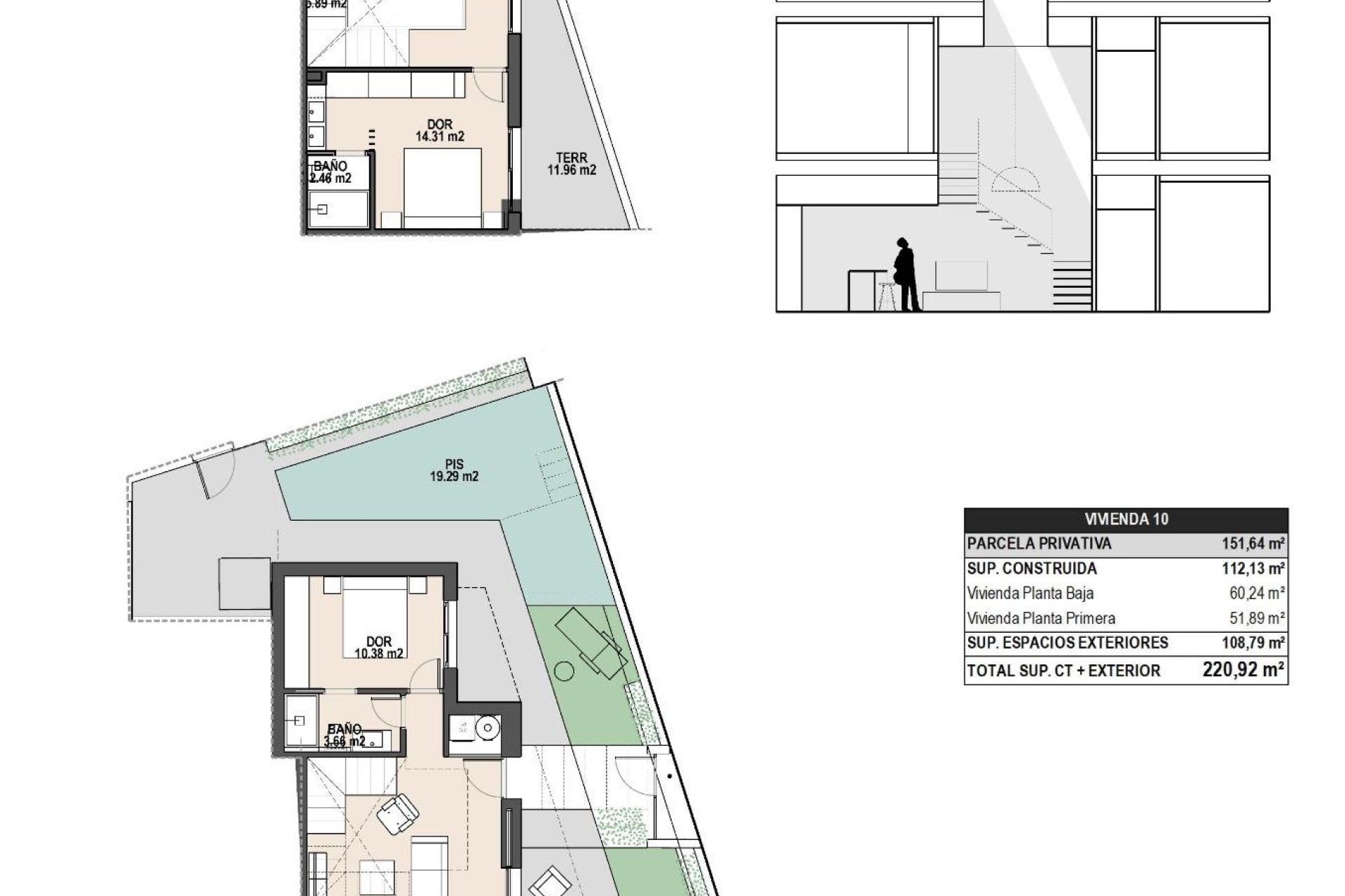 Rynek Pierwotny - Dom szeregowy - Pilar de la Horadada - parques de Andromeda